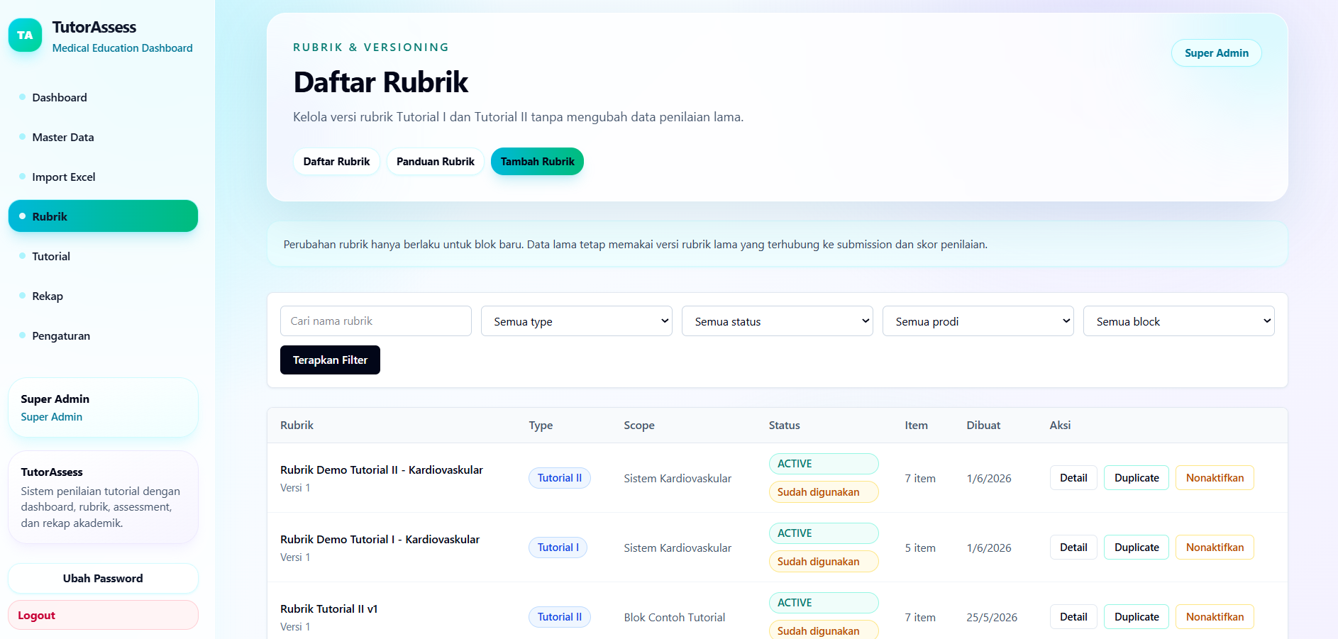 Rubrik Tutor Assess